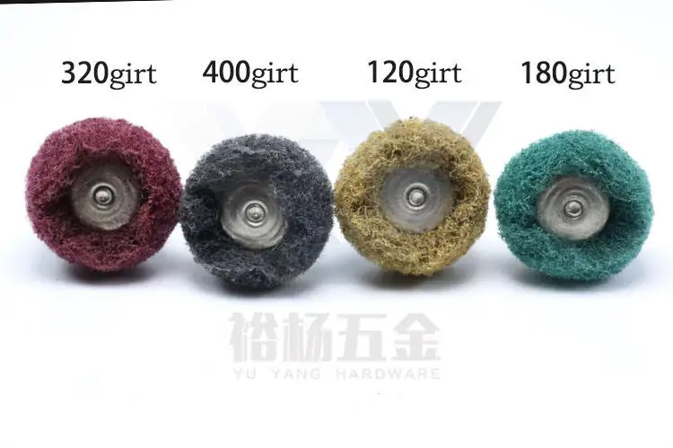 Satin Finish Mini Rotary Tool for Jewelry Abrasive Grinding Scouring Pad Polishing Wheel