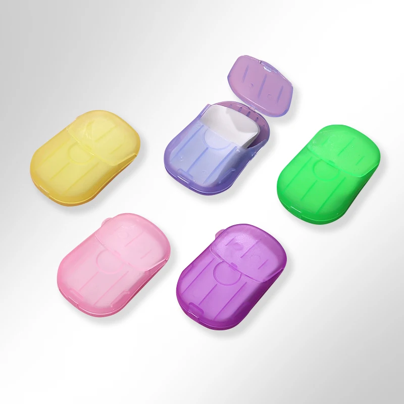 Одноразовые дорожные переносные бумажные листы для мыла