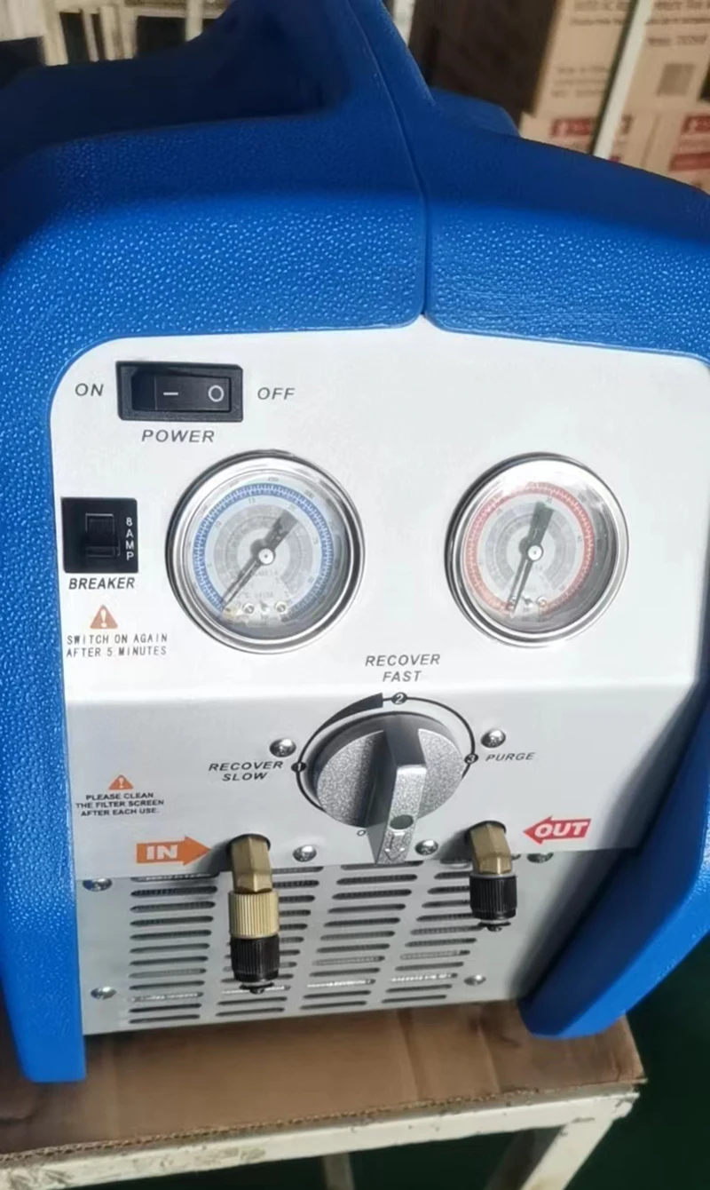 3/4HP 100-240V 50/60HZ машина для восстановления хладагента для пара и жидкости модель R250 портативная