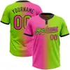 Fadeneon Green and Pink-black