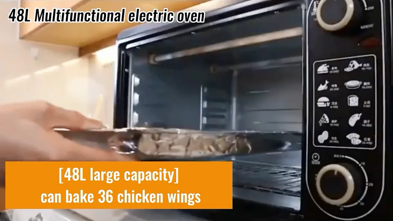 Professional Custom Large 48l Oven Electric Oven Home Bread Toasters