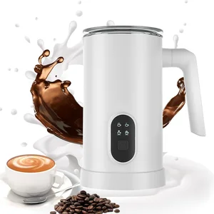 Cross-Border Multifunctional Electric Milk Brewer Coffee Machine Automatic Hot Cold Milk Frothing Plastic Milk Flower