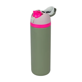 New Color Water Bottle Double Wall Insulated Flask Contrasting Color Stainless Steel Drinking Bottle For Daily