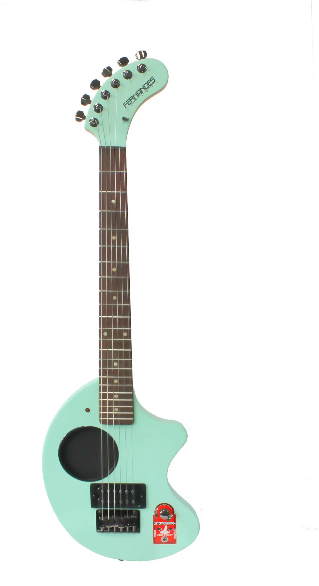 【一】6 FERNANDES フェルナンデス エレキギター 本体 スピーカー内蔵 FERNANDES エレキギター ベビーモデル - 内蔵スピーカー付き