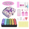 Gradient Pink  82 PCS  Butterfly #1