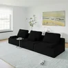 Black + Foam + 3 Seat