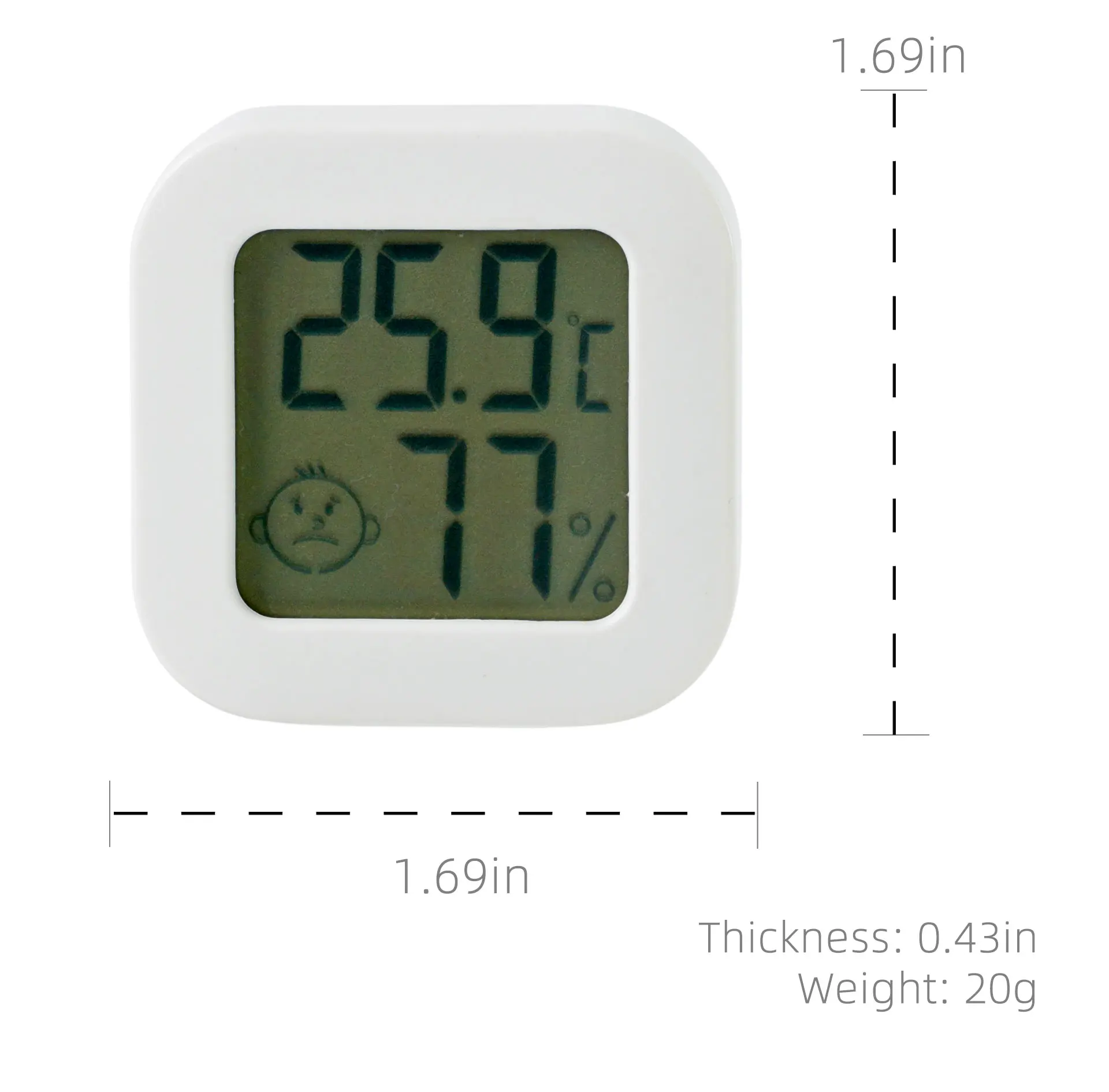 Cheap Mini Digital Room Home Thermometer LCD Digital Temperature Sensor Humidity Meter Thermometer