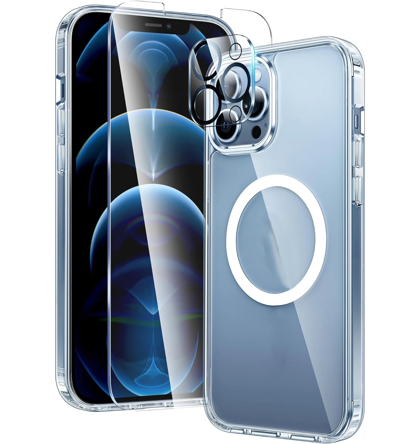 for iPhone 15 Pro Max case transparent  non-yellowing strong protection wireless charging for 6.7 inches ALF-084 Laudtec