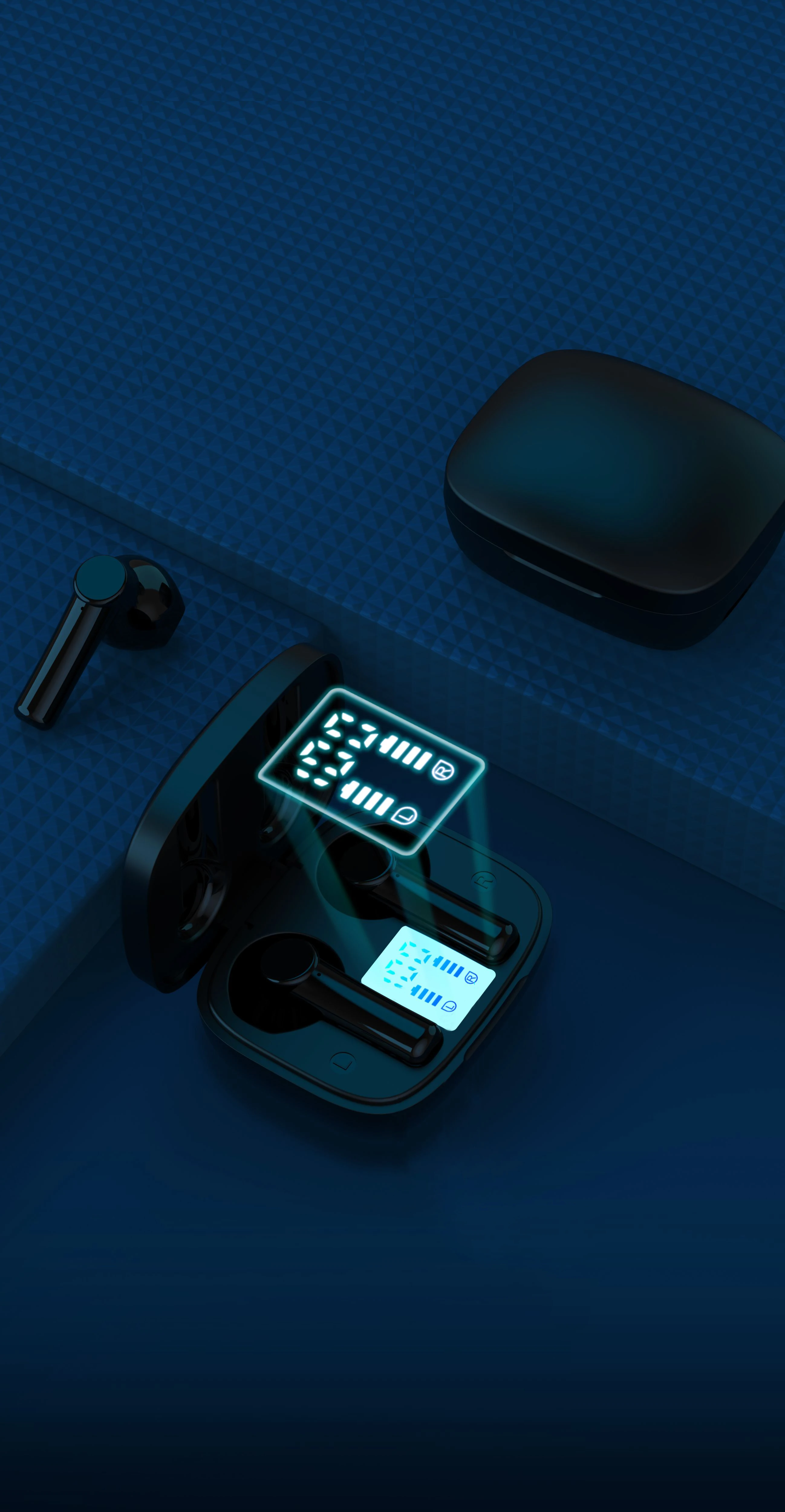 Pro 18 Headphones Wireless Earbuds BT Durable Earphone TWS 5.0 Auriculares Led display with mic sport headset - ANKUX.COM