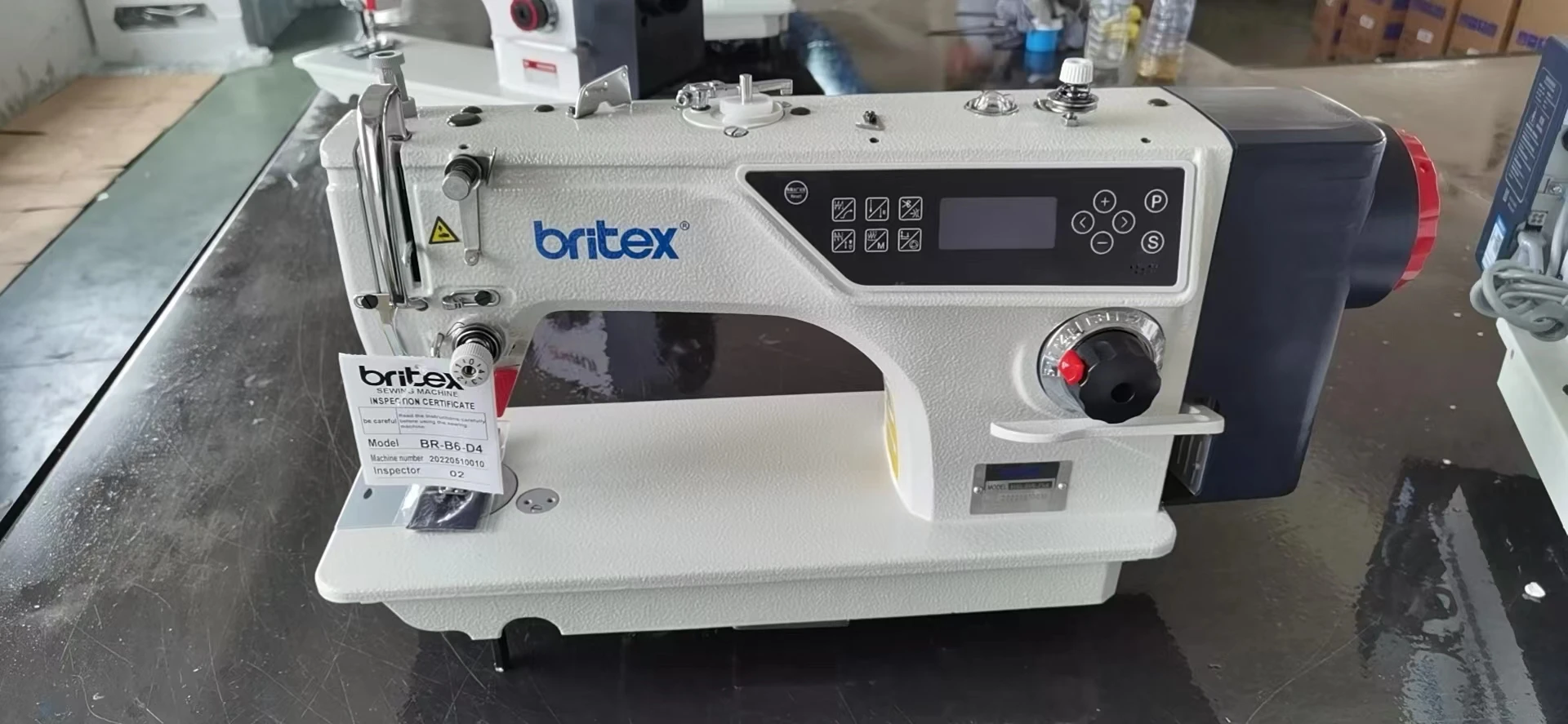 BR-B6-D4 Automatic Lockstitch Industrial Sewing Machine