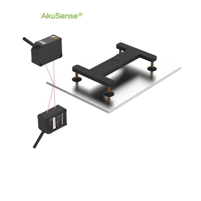 Akusense MLD22 Compact Laser Triangulation Displacement Sensor China Laser Triangulation Sensor Factory Manufacturer