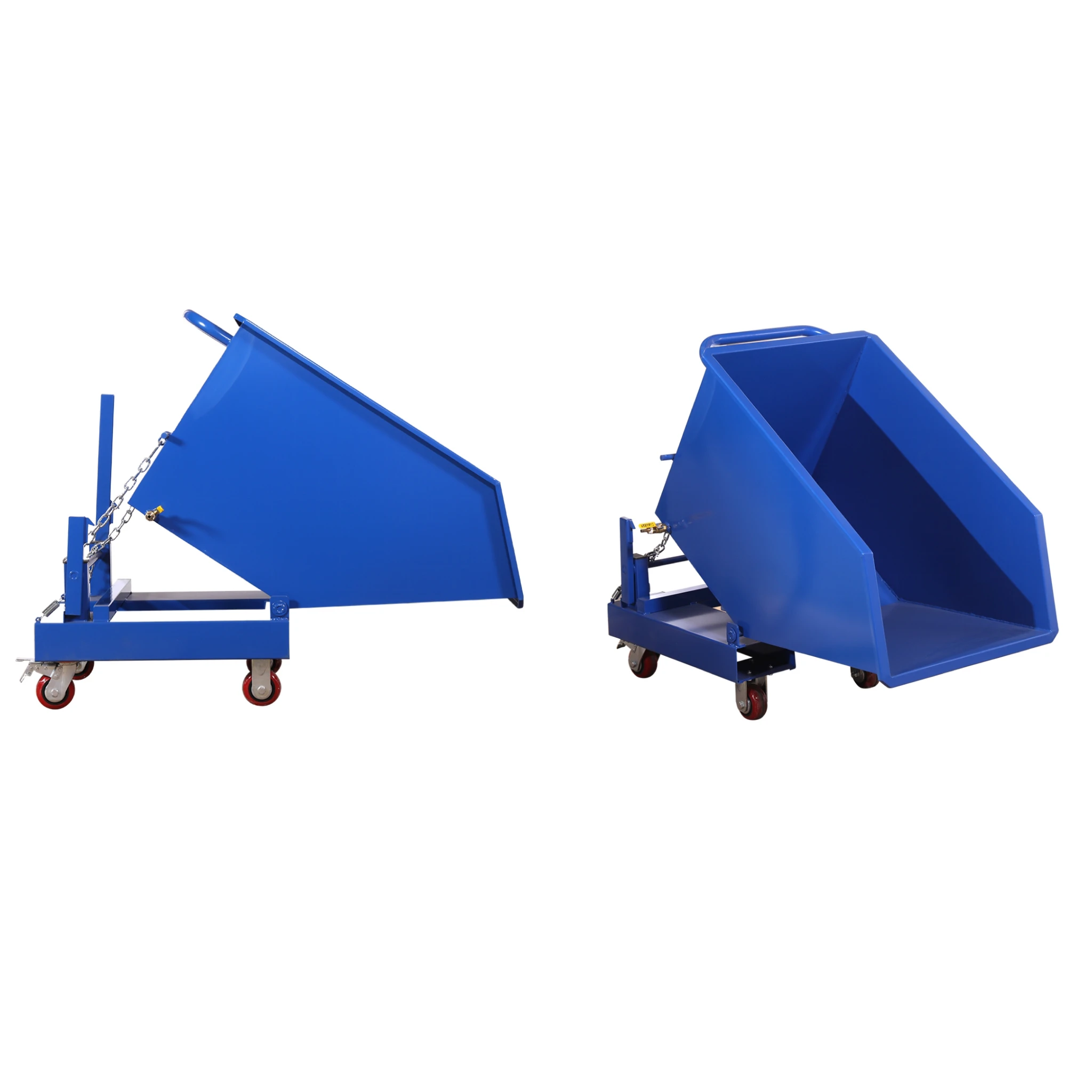 Hnayu Metal Forklift Tipping Bins Waste Management Iron Chip Collection ...