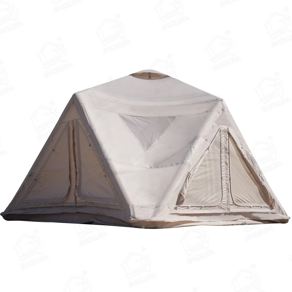 zelt schwedisch Alfheim 12.6 Glamping - 12.6 m² | 6 Personen Six Moon Designs Deschutes Size:10' x 10' - Standard Frame 1ST GEN EXTERIOR