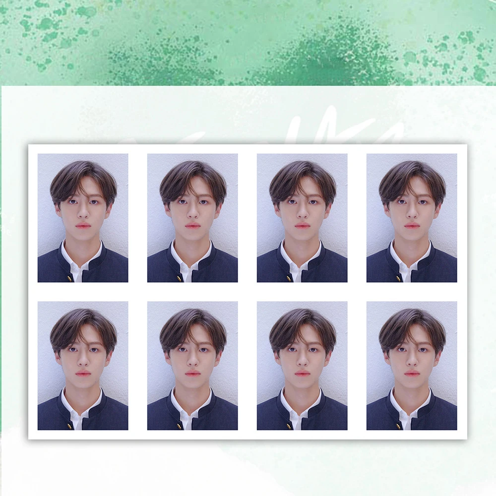 KPOP EPEX Member One Inch Personal ID Photo Cards Baekseung Keum