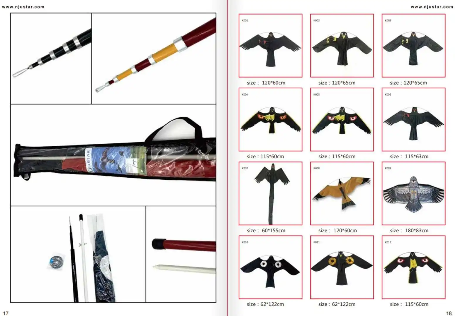 Heavy Duty Fiberglass Telescoping Windsock Flag Pole Kit Caravan