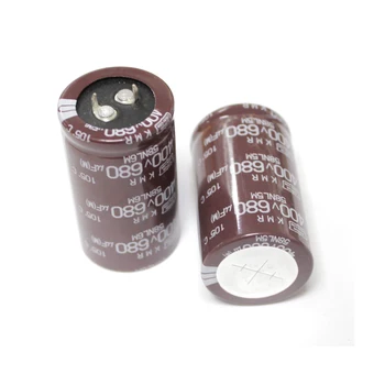 Direct insertion electrolytic 680UF-400V-3050Aluminum Electrolytic Capacitor electronic