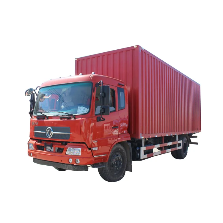 dongfeng van truck, dong feng lorry truck, 4*2 cargo truck