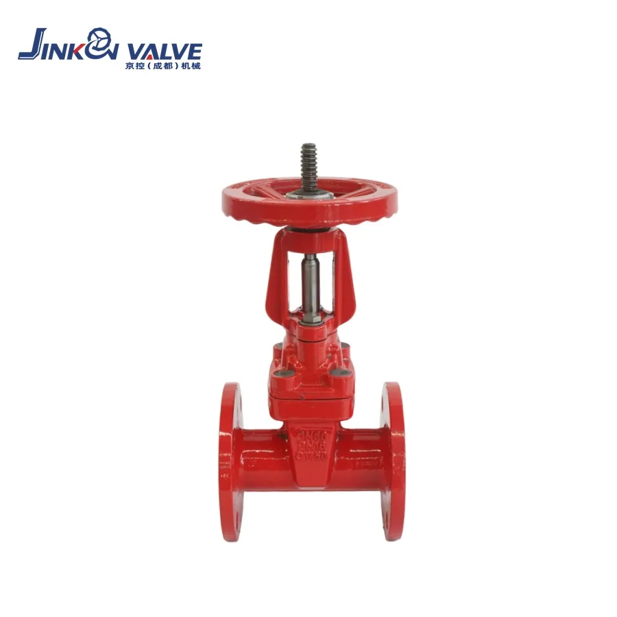 WRAS Approved Manual Ductile Iron Flanged Gate Valve Rising Stem Resilient Seat EPDM Soft Seal Stainless Steel Stem Water VALVE