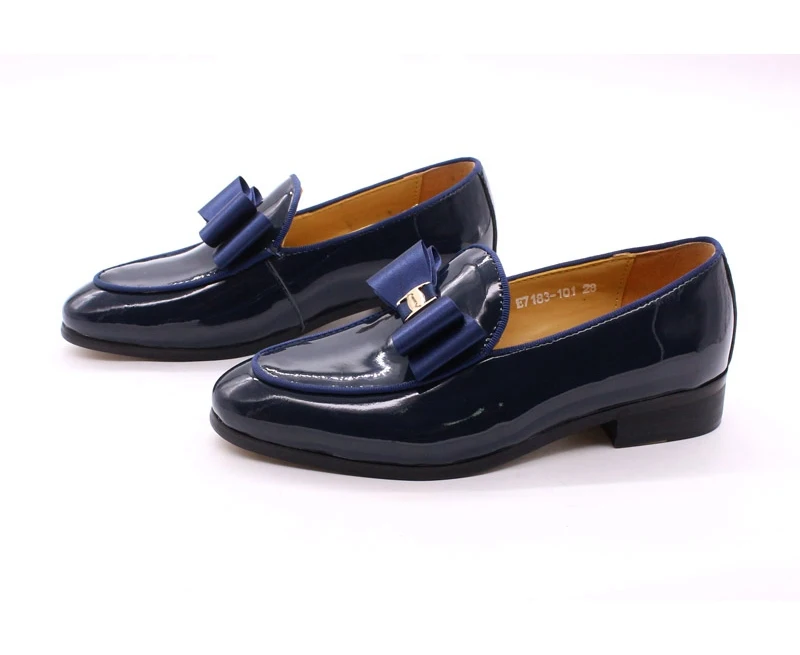 Новое поступление, детская брендовая обувь с острым носком, Повседневное платье для мальчиков