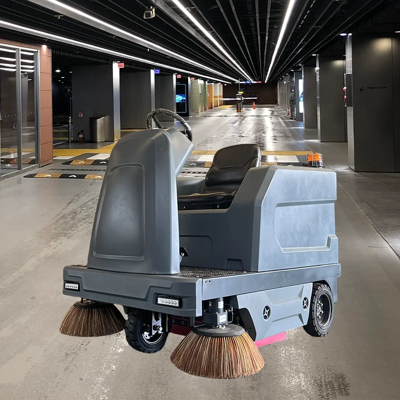 Tourcking Machine Alibaba.com: Big Industrial Street Electric Ride-on Road Sweeper ...