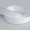 Blanco con borde plateado - 2,2 cm * 10 yardas/rollo