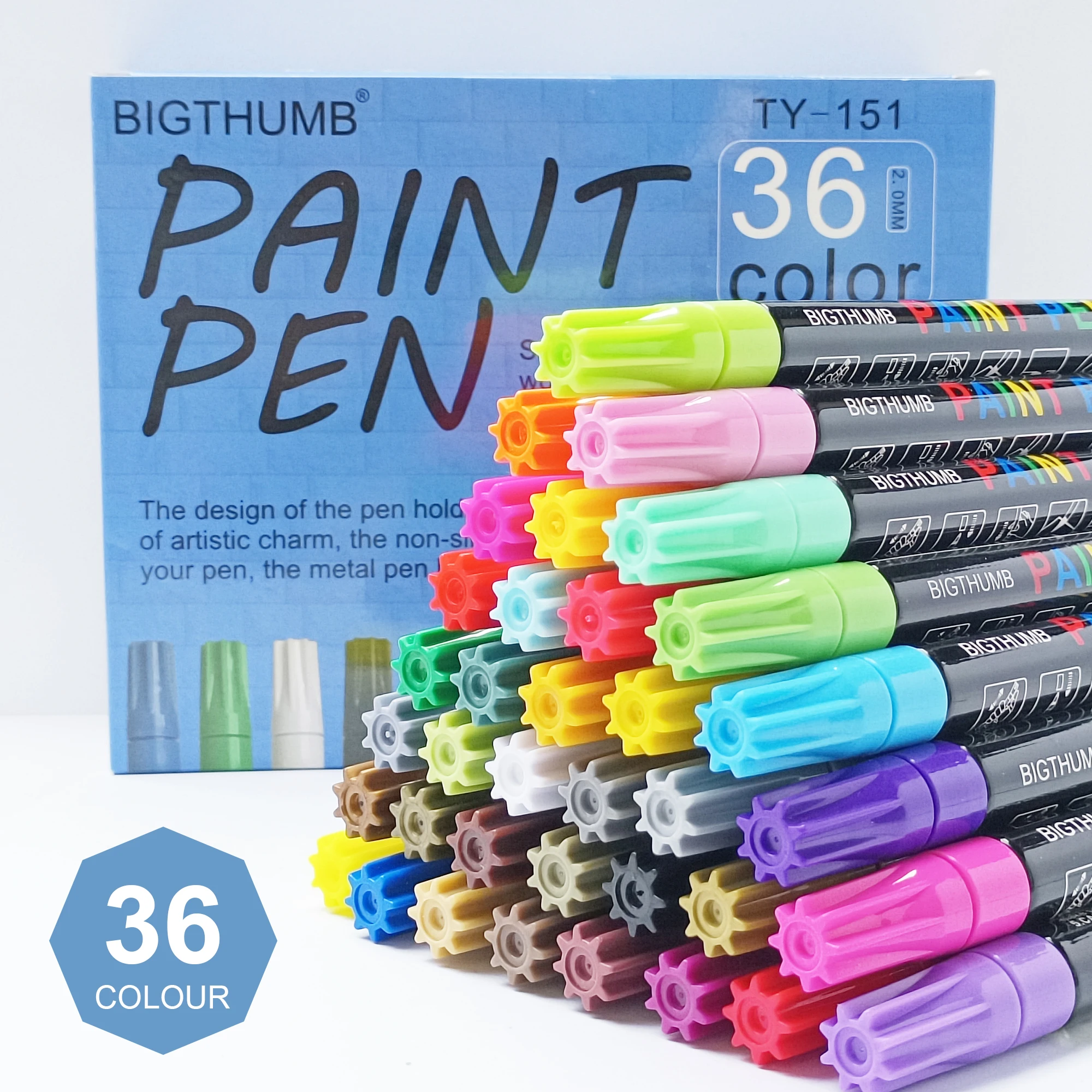 OSAA Artline Special Purpose - Pennarello Indelebile Punta Fine Nero Esterno E Uso Industriale - Foto 3