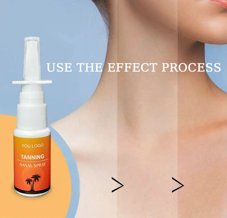 Aixin Private Label Bronzing Darker Skin Sunless Self Tan Extreme Tanning Accelerator Nasal