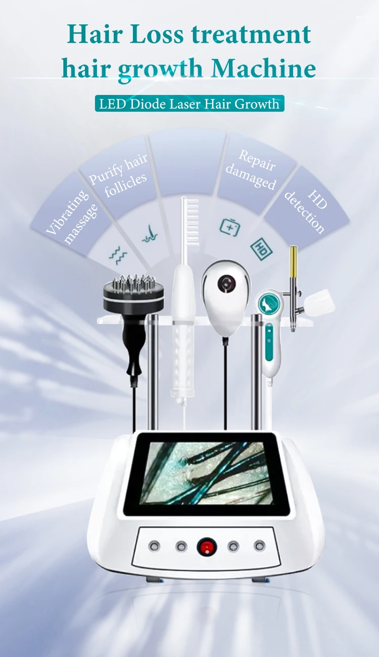 High Frequency Laser Scalp Treatment Hair Growth Laser Machine Buy