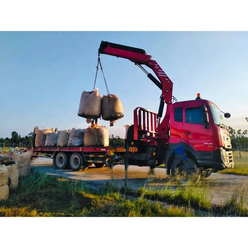 Loading 10/12/16/25 Tons Boom Arm 4x4 Crane Hydraulic Truck Cranes Price Truck Mounted Mini Crane Truck for Sale