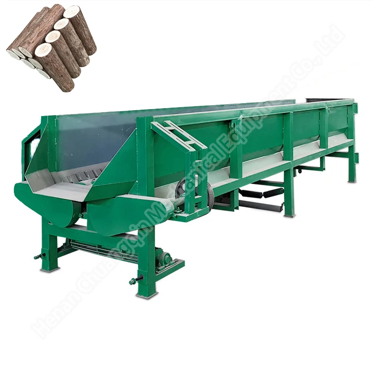 Palm Tree Debarking Machine Double Roll Wood Debarking Machine Tree Branch Debarking Machine
