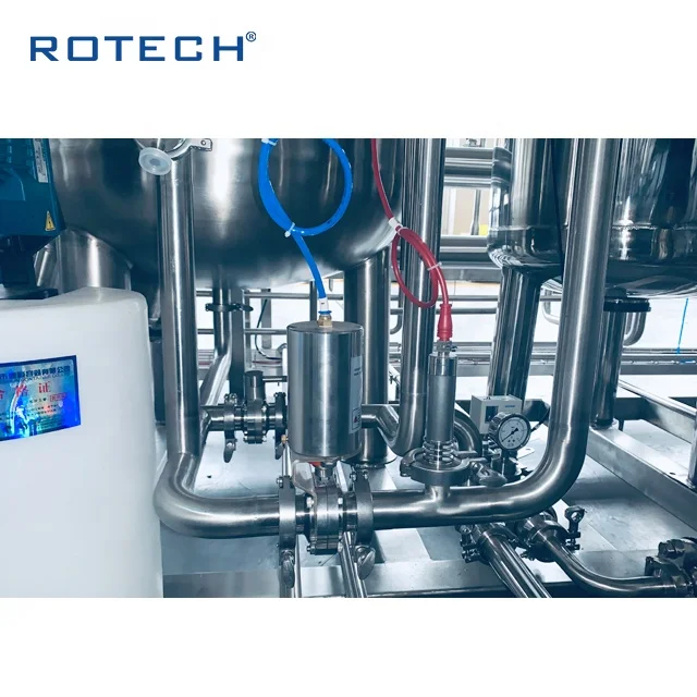 Очищенная фармацевтическая система очистки воды из нержавеющей