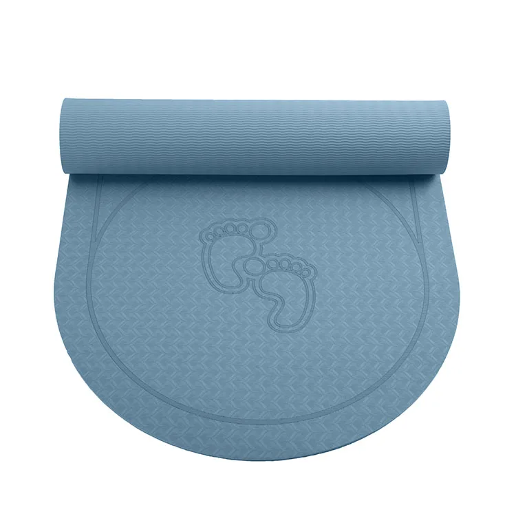 Портативная звуковая изоляция эко Овальный звукоизоляционные Пропустить Скакалка коврик, Jumprope коврик