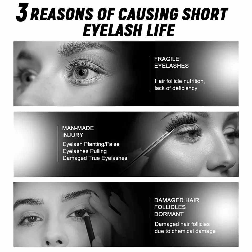 Eyelash And Eyebrow Growth Serum Physician Developed Advanced Biotin