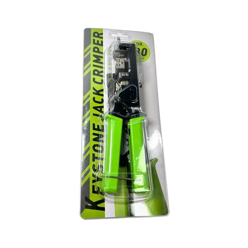Rj45 Tool Network Cable Module Crimping Pliers Punch Down Plug Termination Keystone Jack Crimping Pliers