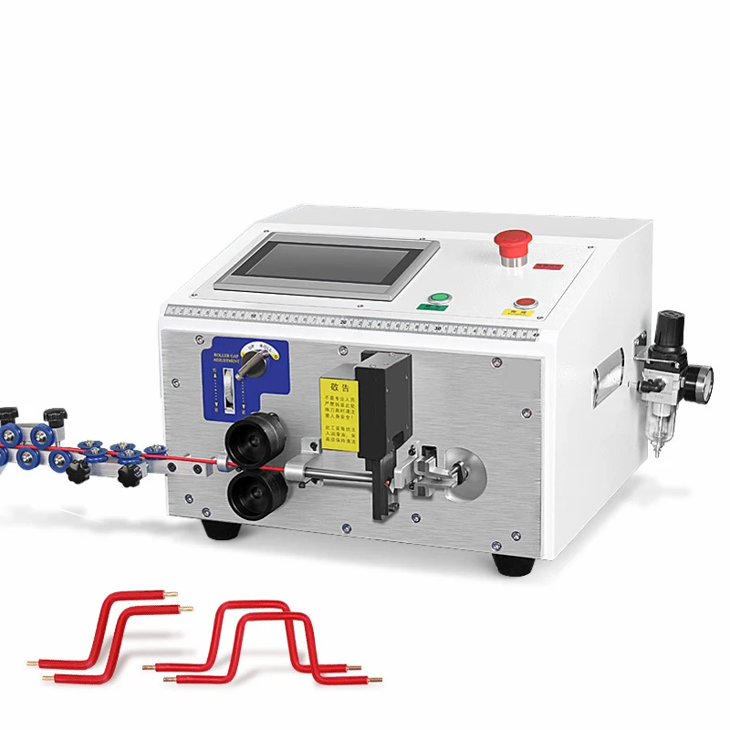 Automatic Wire Stripping and Bending Machine ODM Enameled Wire Stripper Machine Cable Cutting and Bending Machine