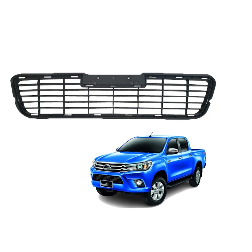 car engine cooling air intake mesh front bumper lower grille for TOYOTA hilux revo 2015 2016 2017