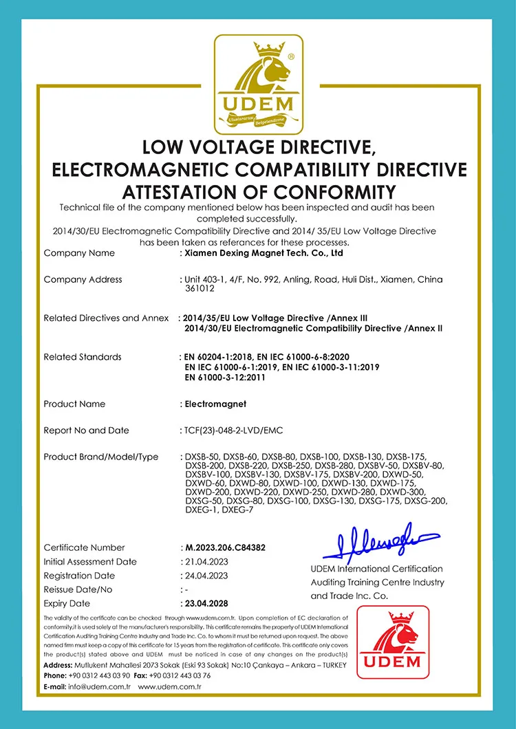 Dexinmag Versatile Laboratory Electromagnets Customizable EMF Generator with Adjustable Air Gap Pole OEM Support