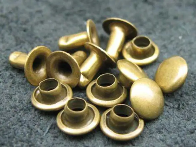 8MM double  rivets High quality  single or double rivets leather decorative rivet