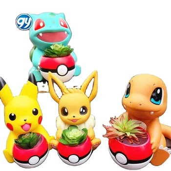 ポケモンおもちゃ ピカチュウ 植木鉢 リザードン ゼニガメ フシギダネ