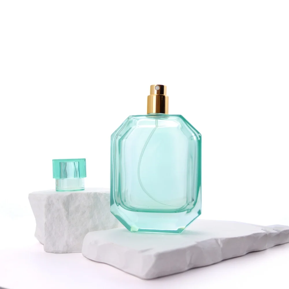 Luxury Perfume Glass Bottle Fragrance Pump Spray 30ml 50ml and 100ml Empty  Glass Perfume Bottle with Box