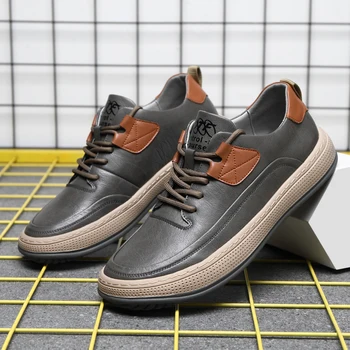 Best-selling high-quality men's lightweight outdoor leisure sports leather casual shoes