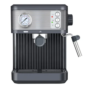 Professional Semi-Automatic Espresso Coffee Maker Electric Household Machine Programmable Features Plastic Housing Outdoor RV