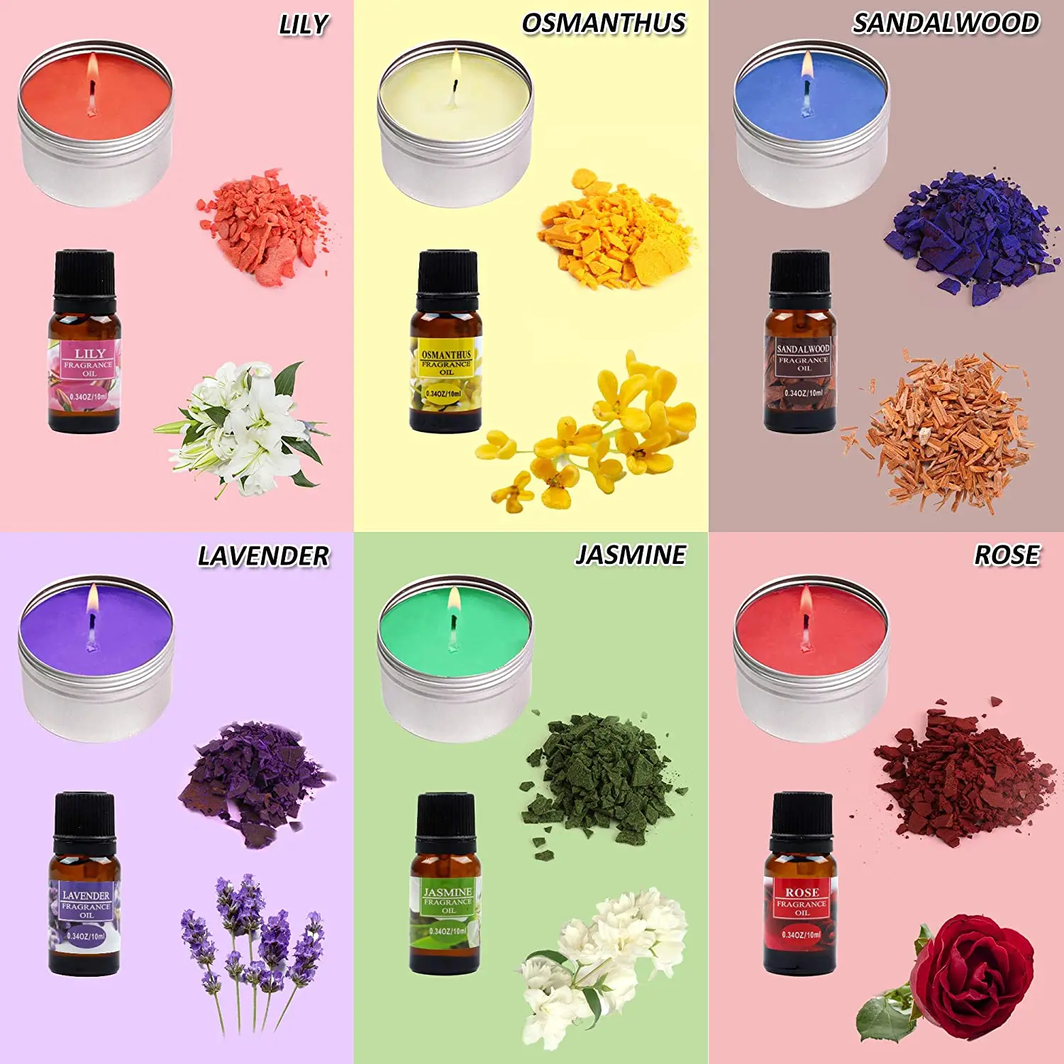 Diy Candle Making Kit For Full Beginners Set Make Your Own Diy Soy