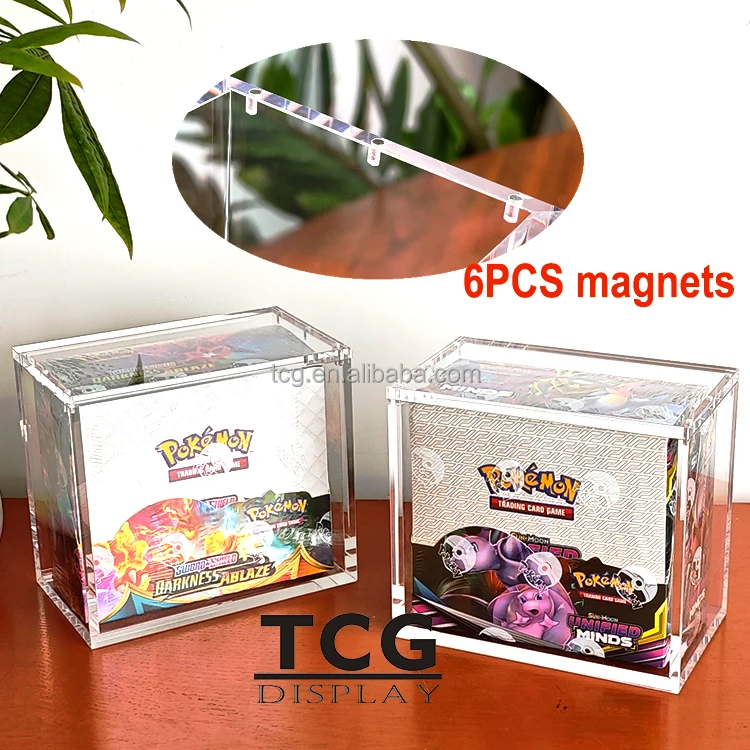 Wholesale Acrylic English Pokemon 1ST Edition Wotc Fossil Booster Box