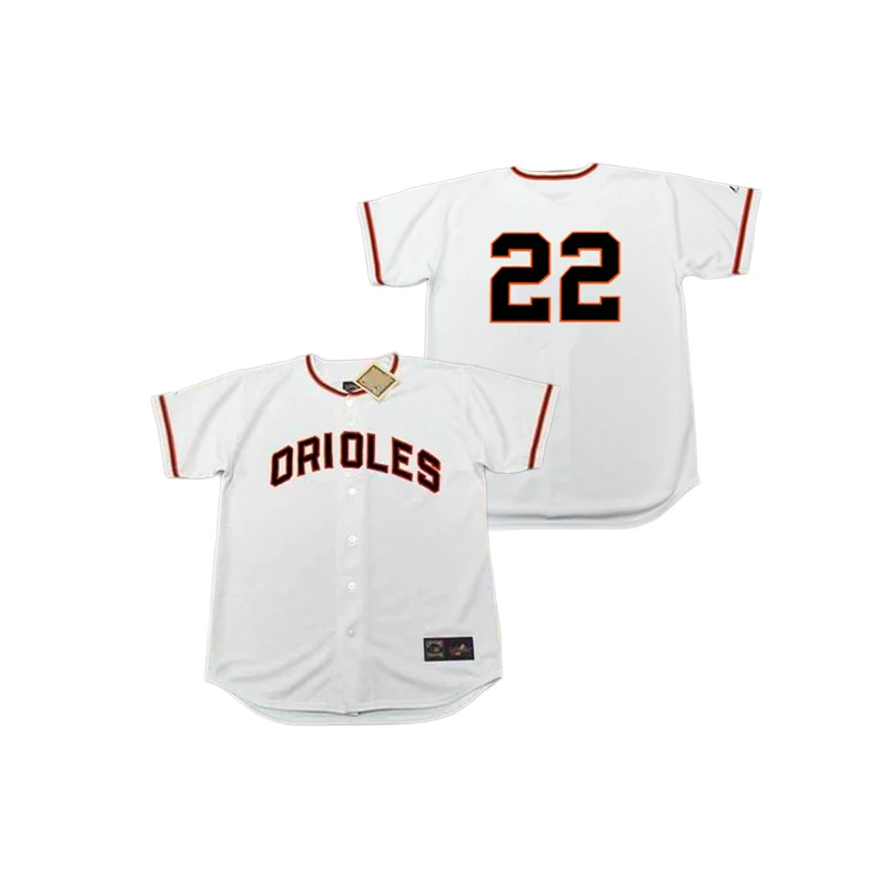 Wholesale Men's Baltimore 22 JIM PALMER 24 RICK DEMPSEY 25 DON