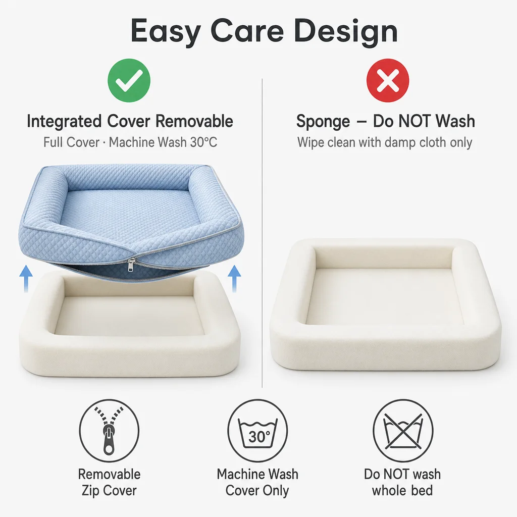 Summer Cooling Pet Sofa Protector Bed — Product details 7