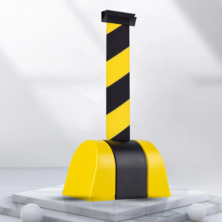 Retractable Barrier Belt,Cordon Tape, Fixed Wall Mount Queue Rope Barrier Crowd Control Barrier for Outdoor Parking Lot details