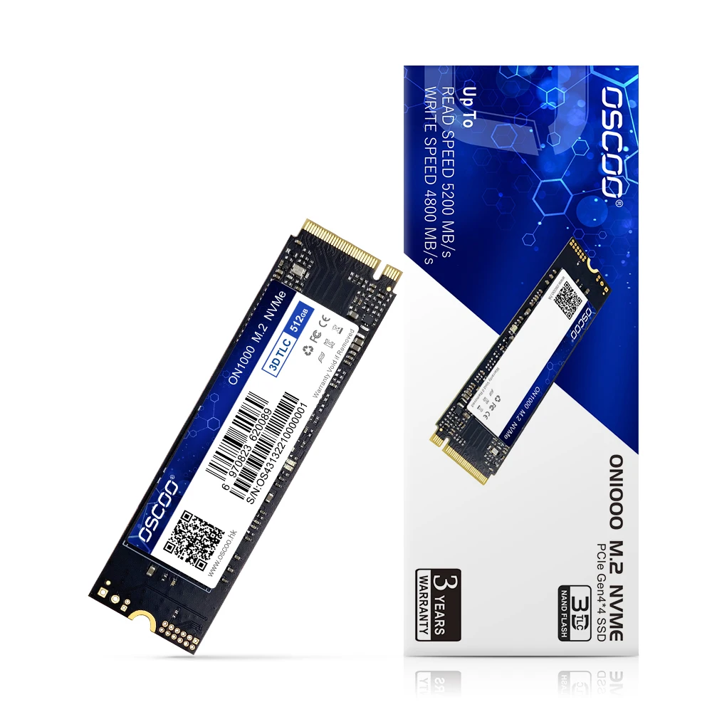 Oscoo M.2 Nvme Pcie 4.0 Ssd Original Ps5 M2 Nvme Gen4 Internal Hard