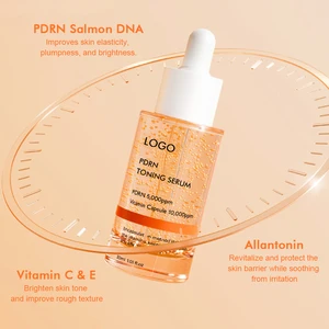 Private Label Lightweight Even Out Tone Moisturizer Brightening PDRN Vita Facial Ampoule Serum for Dark Spots