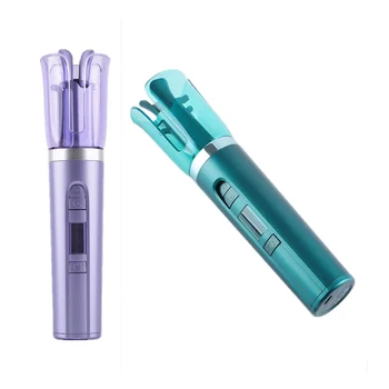 Private Label Portable Cordless Automatic Rotating Curling Iron Multifunction Auto Hair Curler Irons